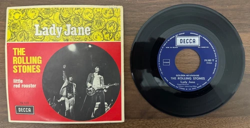 45 7" BELGIUM SP THE ROLLING STONES LADY JANE