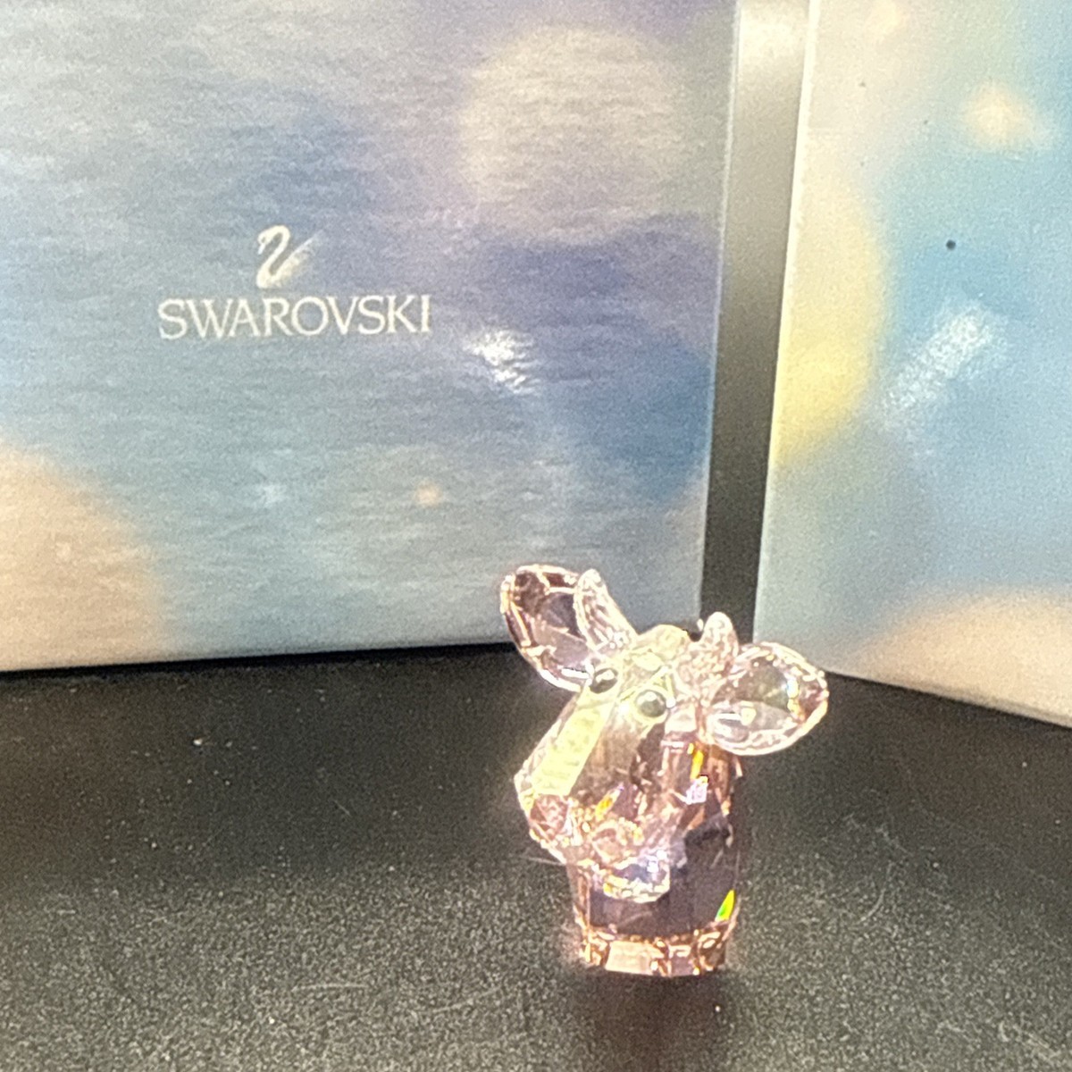スワロフスキー　Mini Mo ミニモー Swarovski Figure 5144207 Mini Mo Tender Pink. Very Rare Limited
