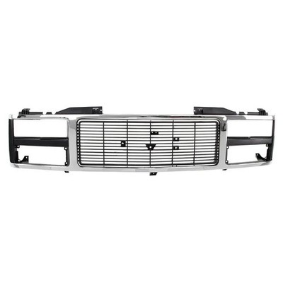 Grille Shell  Dual Headlight AMD Fits GMC K2500 Suburban X150-4988-22