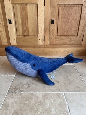 Selten Jellycat Gilbert der große Blauwal Brandneu mit Etikett Plüschtier Sealife Geschenk im Ruhestand