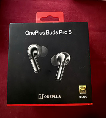 OnePlus Buds Pro 3 In-Ear True Wireless Kopfhörer mit Ladecase, Schwarz