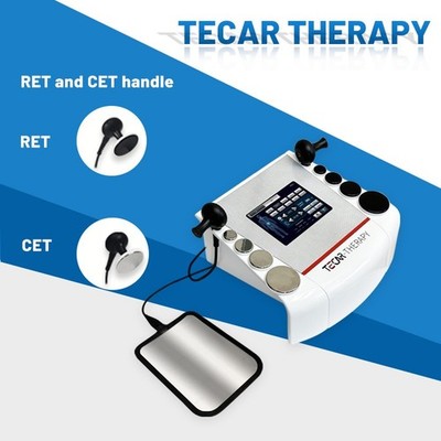 Tecar Physical Therapy Machine Smart CET RET Diathermy Pain Relief Physiotherapy