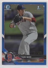 2018 Bowman Draft Chrome Blue Refractor 54/150 Thad Ward #BDC-90 s3g
