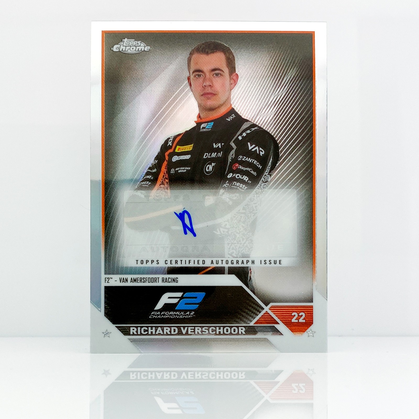RICHARD VERSCHOOR - 2023 Topps Chrome F1 - Refractor Auto