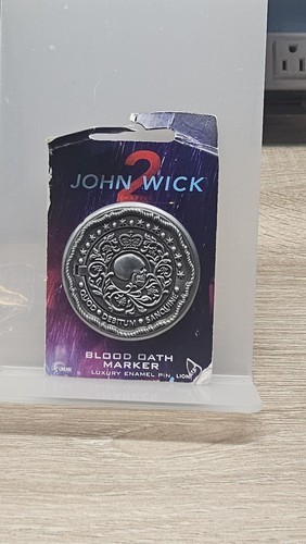 John Wick Blood Oath Marker Luxury Enamel Pin