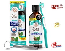 GuruNanda CocoMint Oil Pulling Mouthwash for ...