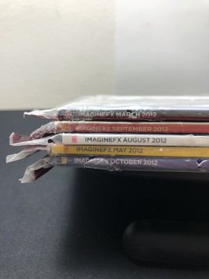 Imagine FX Magazine 5 Lot Bundle 2012 March October May August September READ***