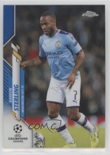 Raheem Sterling Chrome UCL 2019 Blue Refractor /150