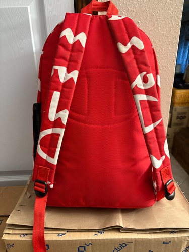 Champion Rucksack rot Supersize All Over Print - Bild 4 von 10