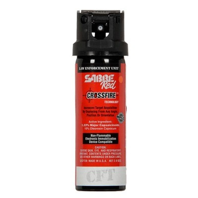Sabre Red 52CFT20 Crossfire Stream (MK-3.5) Pepper Spray, 1.33% MC