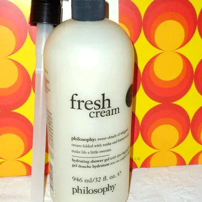 Brand New Sealed Philosophy Large 32 oz. Fresh Cream Hydrating Shower Gel Pump | eBay Brand New Sealed Philosophy Large 32 oz. Fresh Cream Hydrating Shower Gel Pump | eBay