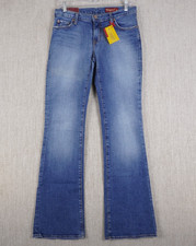 Blue 2 Made In USA Womens Size 29/8 Flare Legged Jeans