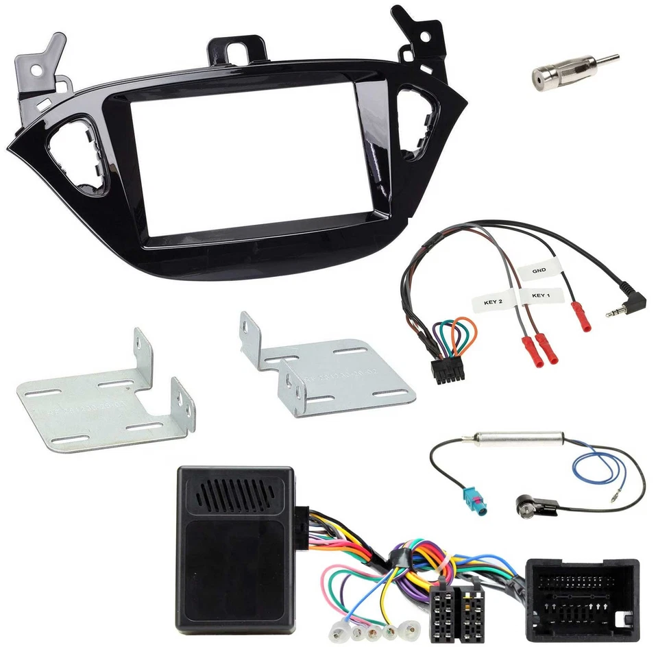 JVC Lenkrad USB 2DIN DAB Bluetooth CD Autoradio für Opel Adam ab 2013 Corsa E - Bild 3 von 4