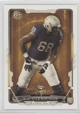 2015 Bowman Rookies TJ Clemmings #77 0a1