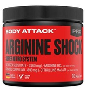Body Attack Arginine Shock - 80 Kapseln (128,23 Eur/Kg)