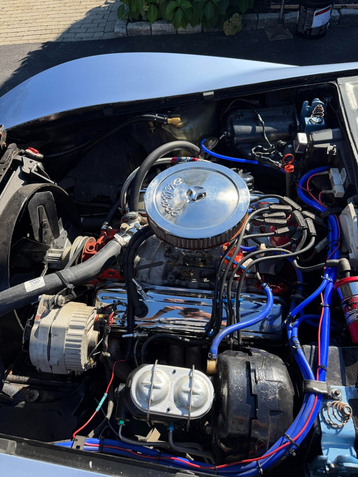1977 Blue Chevrolet Corvette   | C3 Corvette Photo 2