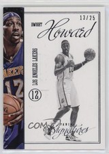 2012-13 Panini Signatures Stars 13/25 Dwight Howard #81 HOF 05v0