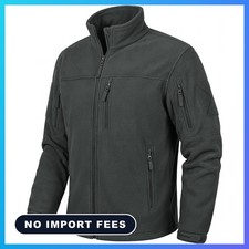 Men's Fleece Jacket Winter Warm Tactical Work Coat for Men