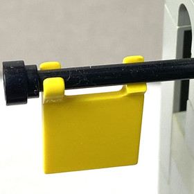 Vintage LEGO: Black Falcons Fortress 6074 Complete w/2 Cracked Flags - Pre-Owned