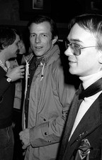 Peter Beard David Hockney at David Hamilton Opening December 6 197- Old Photo