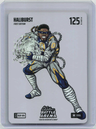 2026 Bo Jackson Battle Arena Haliburst #BLBF-604 Blizzard Battlefoil