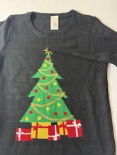 Ugly Christmas Sweater Women  s Size L Tree  Presents