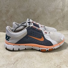 Nike Fit Sole Sneakers Mens 12 White Gray Run...