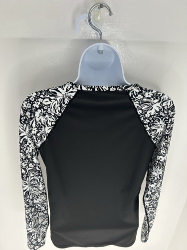 Krimson Klover Womens Small Long Sleeve Floral Raglan Top UPF Sun Shirt Outdoor - Picture 8 of 10