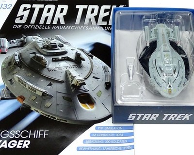 STAR TREK EAGLEMOSS RAUMSCHIFF COLLECTION USS VOYAGER NCC-74656 KRIEGSSCHIFF 132