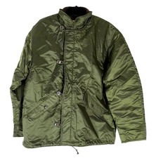 Extreme Cold Weather Jacket Mens L Impermeable Military Forest Service Vintage
