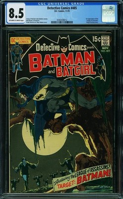 Detective Comics #405 (DC Comics November 1970). CGC 8.5 1st League of Assassins