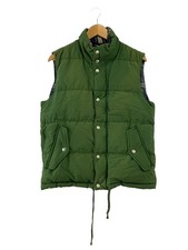 COMME des GARCONS HOMME Puffer Vest M Nylon Plain Green