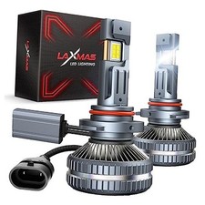 Brightest HB3 LED Bulbs, 42,000LM Ultra Brightness, 6500K Cool White, 1:1 9005