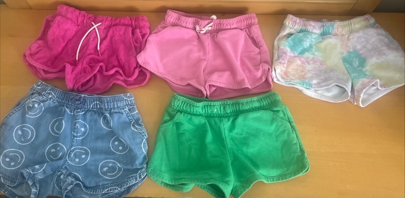 Girls' Shorts Lot Small 5 Pair