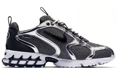 Size 11 - Stussy x Nike Air Zoom Spiridon Caged 2 Pure Platinum