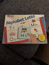 Vintage TREND Enterprise - Alphabet Lotto - Learning Game Homeschool Classroom
