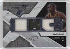 2008-09 SPx Winning Materials 2/25 Kevin Durant #WMT-KD Triple Patch 0i38