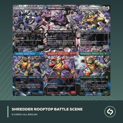 MTG | Shredder Rooftop Battle Scene | TURTLES TMNT | NM | EN | SHOWCASE