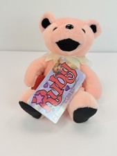 Ruby Grateful Dead Bear Plush Toy Heart Wings 7/13/94 Liquid Blue