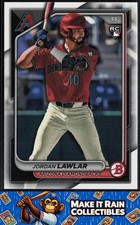 Jordan Lawlar 2024 Bowman #96 Arizona Diamondbacks Rookie RC