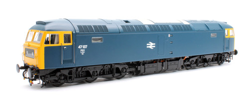 Heljan gebrauchte 47123 Class 47 137 BR blau (glasierte Headcodeverkleidung) Diesellok | Zustand: Used