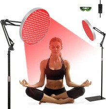 Red Light Therapy Lamp with Stand, 660nm Red  850nm Infrared Light for Body