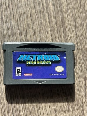 Metroid: Zero Mission (Nintendo Game Boy Advance, 2004) Authentic/Tested/Working