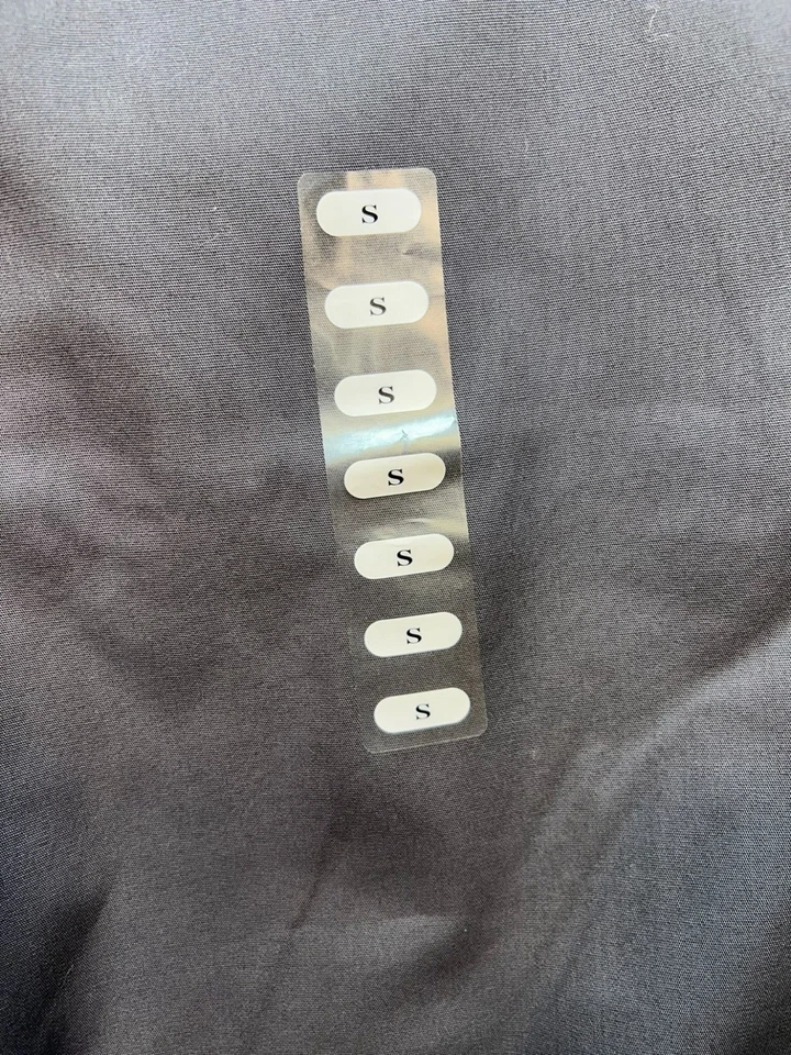 Cherokee Womens Workwear Flare Leg Drawstring Scrub Pants Size S Charcoal Gray - Image 3 of 4