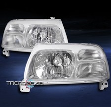 For 99-03 Suzuki Grand Vitara02 Xl-7 Crystal Style Headlights Headlamps Chrome