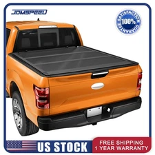 New Low Profile Hard Tri Fold Tonneau Cover Fits 2015-2024 Ford F150 5.5FT