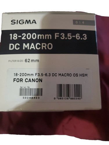 Sigma 8-16Mm F4.5-5.6 Dc Hsm Wide Angle Zoom Lens | eBay