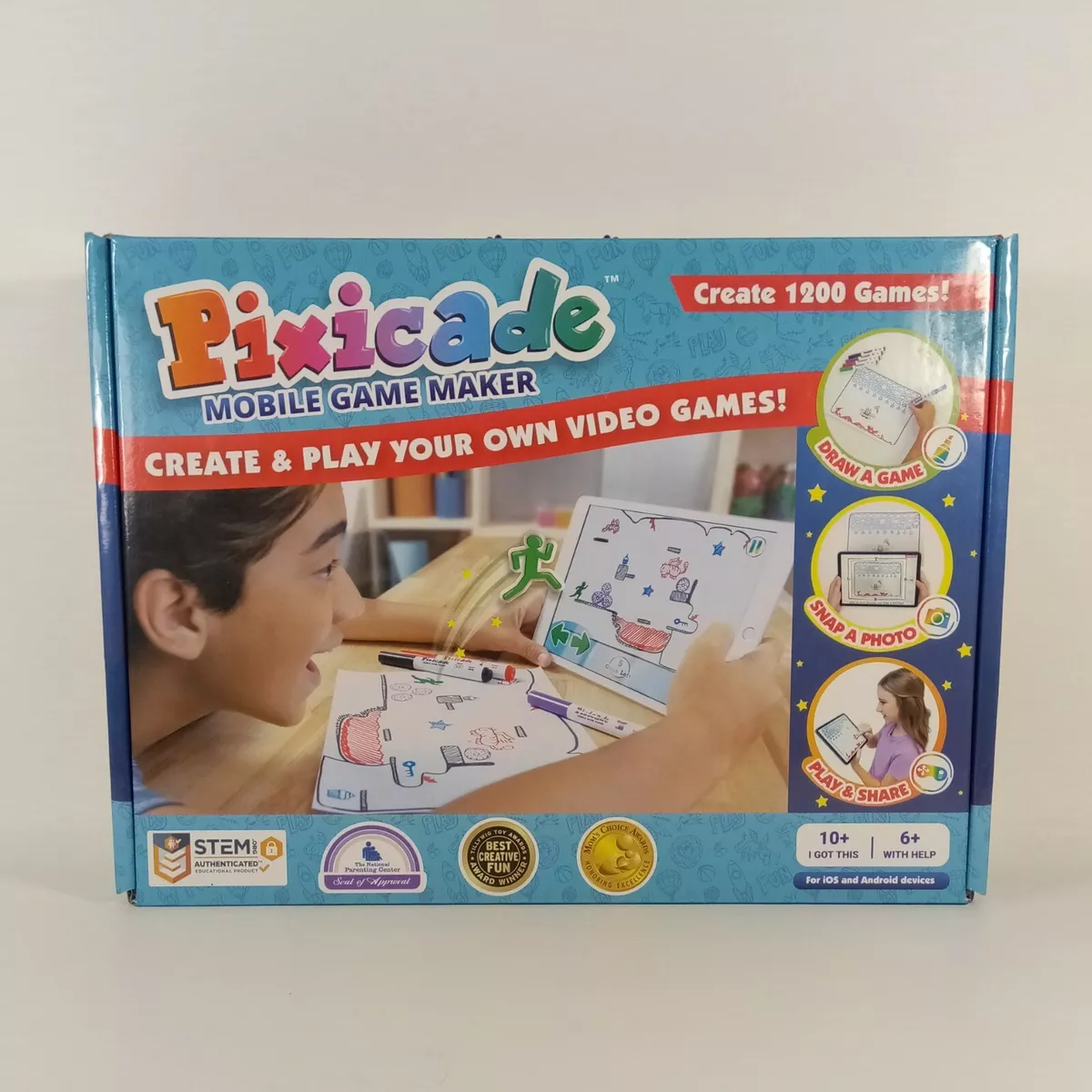 Pixicade, Create & Play Your Own Video Games