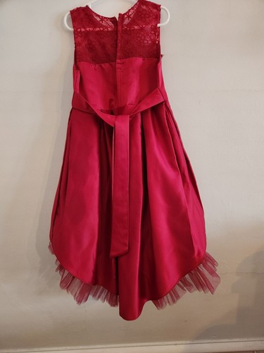 New Curtsy & Bows Brand High-Low Holiday Girl's Dress (Size 6/7) - Picture 6 of 6