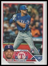 2023 Topps Bubba Thompson Texas Rangers